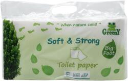 Greeny Toalettpapír 3 rétegű kistekercses 100% cellulóz 8 tekercs/csomag Soft & Strong_Greeny (MEN-OR-55359)