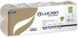 Lucart ECO Natural háztartási toalettpapír 2 rétegű, 180 lapos, 10 tekercses (AL811822B)