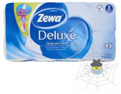Zewa Toalettpapír ZEWA Deluxe 3 rétegű 8 tekercses Pure White