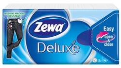 Zewa Papírzsebkendő ZEWA Delux 3 rétegű 10x10 darabos Normál (53520) - irodaszer