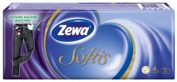 Zewa Papír zsebkendő, 4 rétegű, 10x9 db, ZEWA "Softis", classic (khhz09h) - irodaszer
