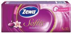 Zewa Papír zsebkendõ, 4 rétegű, 10x9 db, ZEWA "Softis", aromatherapia (KHHZ11) - tutitinta