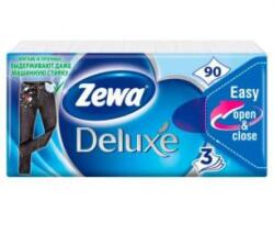 Zewa Deluxe illatmentes papír zsebkendő 3 rétegű 90 db