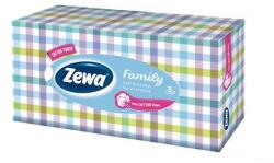 Zewa Kozmetikai kendő, 3 rétegű, 90 db, ZEWA "Family" illatmentes (khhz12) - irodaszer