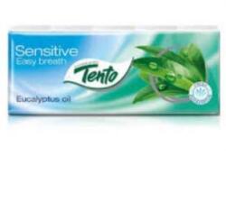 Tento papír zsebkendő Sensitive Eucalyptus oil 10x10 db