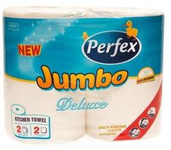 Perfex Háztartási papírtörlő 2 rétegű 2 tekercs/csomag 300 lap Boni Perfex Jumbo Deluxe (HK12377)