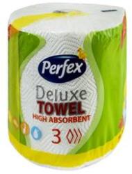Perfex Kéztörlő tekercses háztartási PERFEX Deluxe 3 rétegű 150 lapos 1 tekercses (SKU11029) - irodaszer