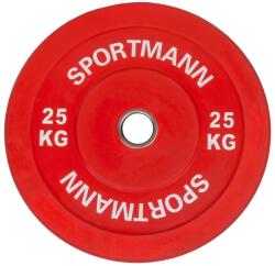 Sportmann Greutate cauciucata Sportmann Bumper Plate 25 Kg (SM1260)