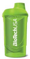 BioTechUSA Keverőpalack Biotech Wave 600ml zöld - bioszallito