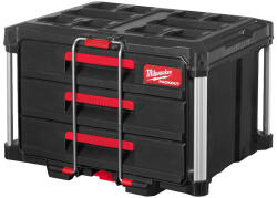 Milwaukee Packout 3 Fiókos Tárolóláda