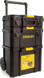 STANLEY STST83319-1 3 az 1-ben Összecsatolható Gurulós Tárolórendszer - 80 liter, 45 kg