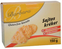 Barbara gluténmentes kréker sajtos 150 g - delfinbuvar