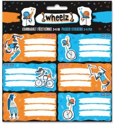 Ars Una Ars Una: Wheelz csomagolt füzetcímke 3x6db-os