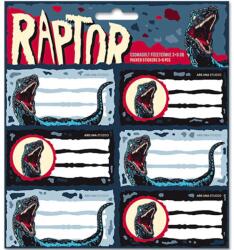 Ars Una Ars Una: Raptor csomagolt füzetcímke 3x6db-os