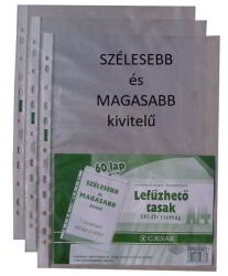  Caesar A4 XL+ Lefűzhető 50 Mikron Víztiszta Felületű Genotherm - 100 db / Csomag