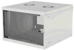 Manhattan Rackszekrény - 19" fali kivitel (6U, 353 (h) x 540 (w) x 560 (d) mm, IP20, Flatpack, Szürke) (714792) - iconink
