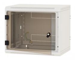 TRITON Rack de perete triton rba-04-as6-cax-a1, 600mm adancime, usa sticla, panouri laterale fixe, gri (RBA-04-AS6-CAX-A1)