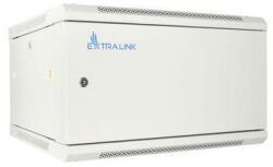 Extralink EX. 13001 19" 6U Fali Rack Szekrény - 600x600 mm, Szürke (EX.13001)