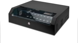 ASSMANN DN-19 0-PB-B 19" 4U Fali Rack Szekrény - 3U 475x525 mm, Fekete (DN-19 04U-PB-B)