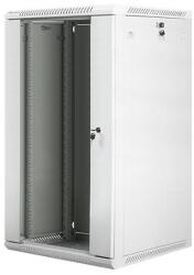 Lanberg 19'' 22U 600x600mm Szürke (Üvegajtó) Fali Rack szekrény