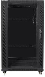 Lanberg FF01-6622-12B Lanberg Free-Standing Rack 19 Self-Assembly Flat Pack 22U/ 600x600mm Black