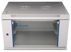 Extralink EX. 8567 19" 6U Fali Rack Szekrény - 600x600 mm, Szürke (EX.8567)