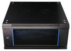 Extralink EX. 2893 19" 4U Fali Rack Szekrény - 600x600 mm, Fekete