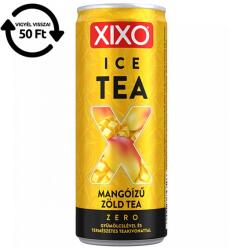 XIXO Üdítőital szénsavmentes XIXO Zöld tea Mangó Zero 0, 25L DRS - pcx