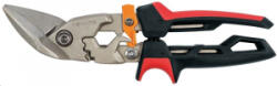 Fiskars 1027211 PowerGear Aviation lemezvágó olló offset, bal (1027211)