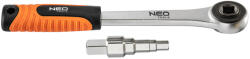 NEO TOOLS Racsnis Cafnikulcs 1/2" Radiátorszelephez