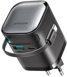 JOYROOM Power charger with retractable cable 65W Joyroom TCL02 GaN