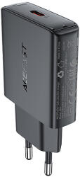 ACEFAST A65 PD 20W GaN USB-C ultravékony fali töltő - fekete