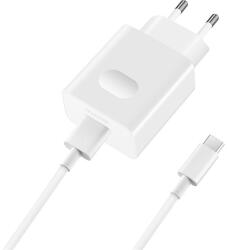 Huawei încărcător de rețea priză USB (18W, încărcător rapid + cablu Type-C) FEHÉR AP32 / HW-090200EH0 / AP51 (AP32 / HW-090200EH0 / AP51)
