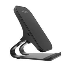 FIXED Frame Vezeték Nélküli QI Töltő Állvány - 15W, Fekete (FIXFR-WRL-BK)