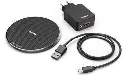 Hama Töltő vezeték nélküli HAMA QI-FC10 10W fekete (00201683)