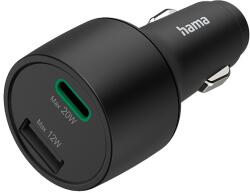 Hama Autós töltő HAMA USB + USB-C 32W