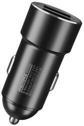 REMAX RCC220_B 12W 2xUSB fekete autós töltő (RCC220_B)