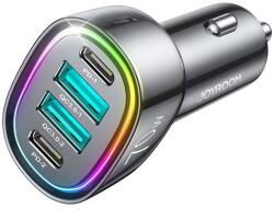 JOYROOM JR-CL29_4 70W 2xUSB/2xType-C fekete autós töltő (JR-CL29_4)