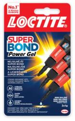 Henkel Loctite, Super Bond Power Gel Mini Trio pillanatragasztó, 3x1 g
