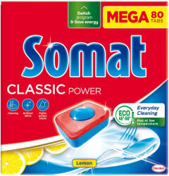 Somat mosogatógép kapszula Classic Power 80db-os (5csg/karton) (9000101809848)