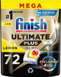 Finish Ultimate Plus All in 1 Lemon mosogatógép tabletta 72db (5999109582430)