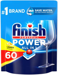Reckitt Benckiser Finish Power All In One mosogatógép tabletta 60db-os lemon - tisztitoszeruzlet