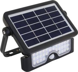 TRACON Napelemes LED Fényvető Mozgásérzékelővel 5 W, 4000 K, 500 LM, Ip65, 3, 7 V 2×1500 mah