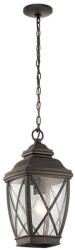 Elstead Lighting Kichler KL-TANGIER8-M - Kültéri csillár láncon TANGIER 1xE27/60W/230V IP44 ED0538 (ED0538)
