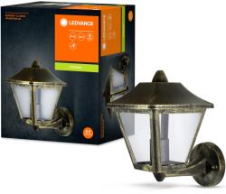 OSRAM Endura Classic Tradition Up kültéri fali lámpa, 1xE27, IP44, antikolt, Fekete/Arany