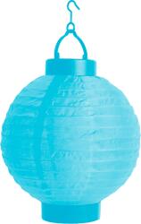 Family Party Lampion -LED-es, 20 cm, kék (11399BL) (11399BL)