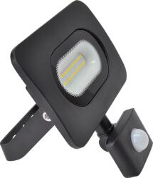 TRACON Smd Fényvető Mozgásérzékelővel, Fekete 220-240 V, 10 W, 4000K, Ip65, 800 LM, 120°, 10S-7Min, 3-10M, EEI=G