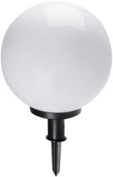 Kanlux kerti lámpatest E27 foglalattal, Ø470 mm, IP44, fehér, műanyag, IDAVA - talajba szúrható (23512)