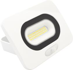 TRACON Smd Fényvető Mozgásérzékelővel, Fehér 10 W, 4000K, Ip65, 220-240 V Ac, 800 LM, 110°, 3-10M, EEI=G