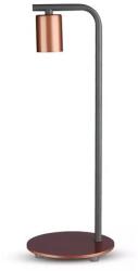 V-TAC Lampa birou soclu E27 - bronz rosu V-TAC SKU-40331 (SKU-40331)